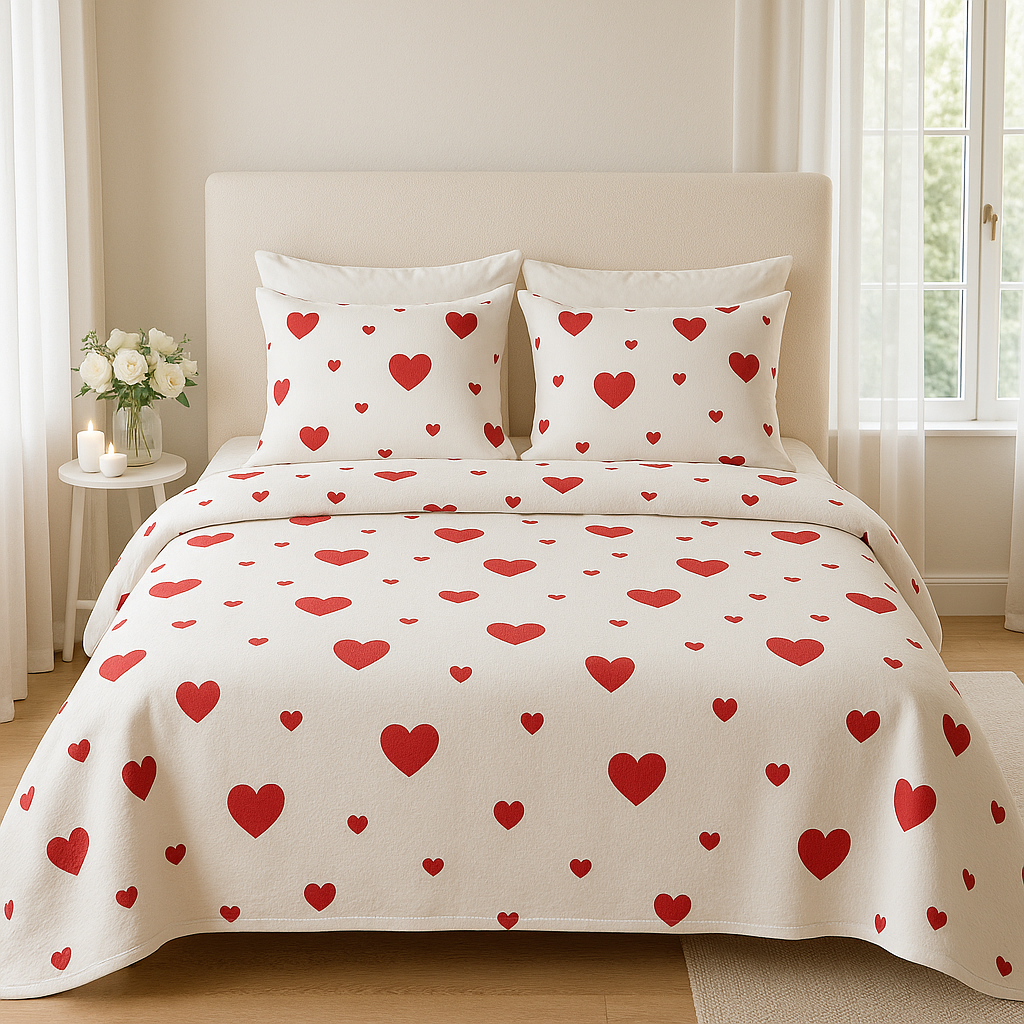 yazlık pike seti çift kişilik